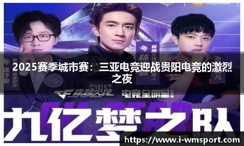 2025赛季城市赛：三亚电竞迎战贵阳电竞的激烈之夜
